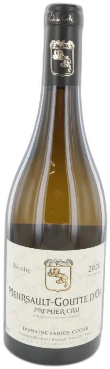capture du vin Meursault 1er Cru Goutte d’or 2020 Fabien Coche