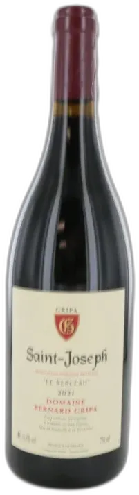 photo du vin st Joseph Rouge Berceau 2021 Bernard Gripa