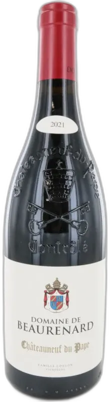 photos du vin Chateauneuf du Pape Rouge 2021 Domaine de Beaurenard
