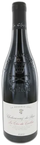 image du vin la Réserve 2021 Châteauneuf du Pape Rouge le Clos du Caillou