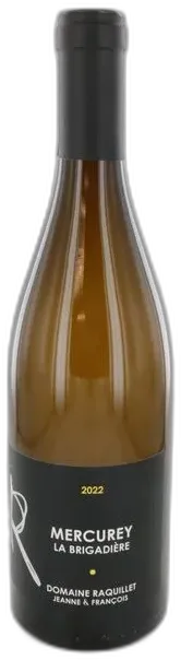 illustration du vin Mercurey Blanc 2022 la Brigadière François Raquillet