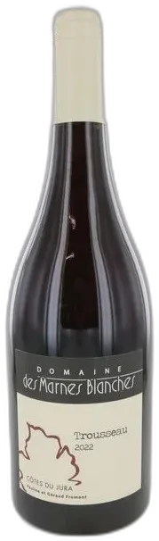 photo du vin Trousseau 2022 Domaine des Marnes Blanches