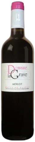 photo du vin Domaine la Grave "Merlot" Igp Hauts de Badens
