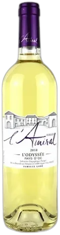image du vin Domaine l'Amiral "l'Odyssée" Igp oc