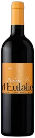 vue du vin Château Sainte Eulalie "Plaisir d'Eulalie" Aop Minervois