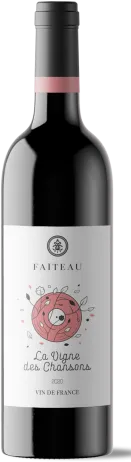 image du vin Château Faîteau "la Vigne des Chansons" Aop Minervois