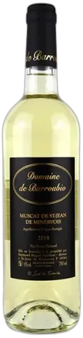 capture du vin Domaine de Barroubio "Carte Noire" Aop Muscat de Saint Jean de Minervois 2023