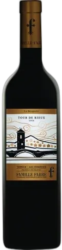 image du vin Tour de Rieux" la Bergerie" Aop Minervois