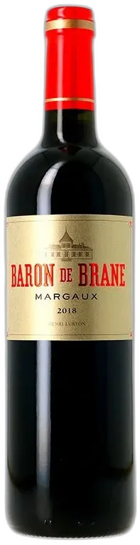 photo du vin Baron de Brane, 2nd Vin du Château Brane-Cantenac, 2018