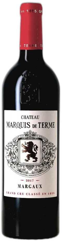 illustration du vin Château Marquis de Terme 2017