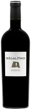 photo du vin les Vignerons de Pouzols Mailhac "Mégalithes" Aop Minervois