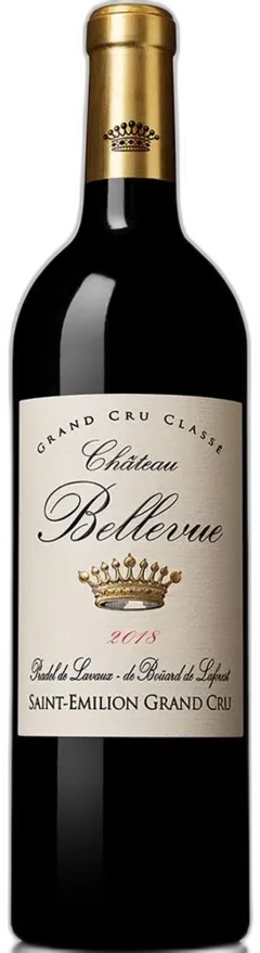 photo du vin Château Bellevue, Saint-Emilion 2018