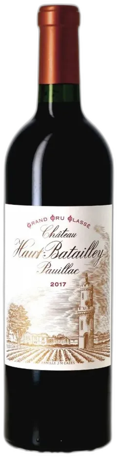 photo du vin Pauillac Château Haut-Batailley 2017 Rouge 0 75