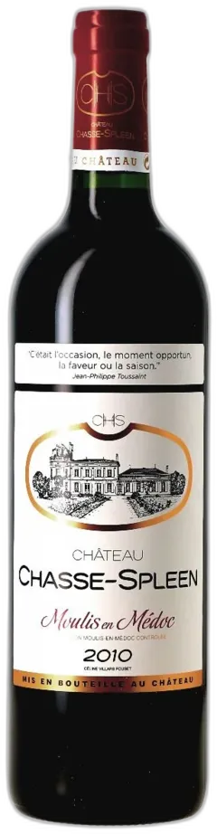 photo du vin Château Chasse-Spleen 2010