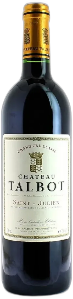 vue du vin Château Talbot 2020