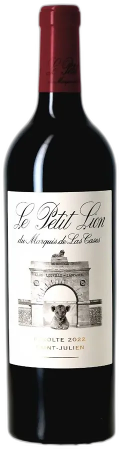 vue du vin Château Léoville Las Cases le Petit Lion du Marquis de Las Cases 2022