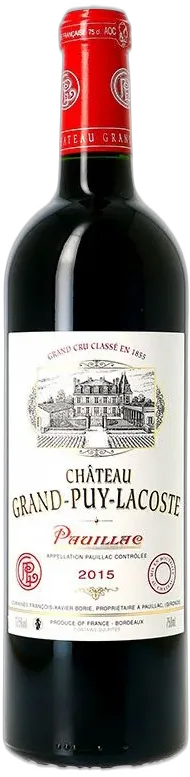 image du vin Château Grand-Puy-Lacoste, 2015