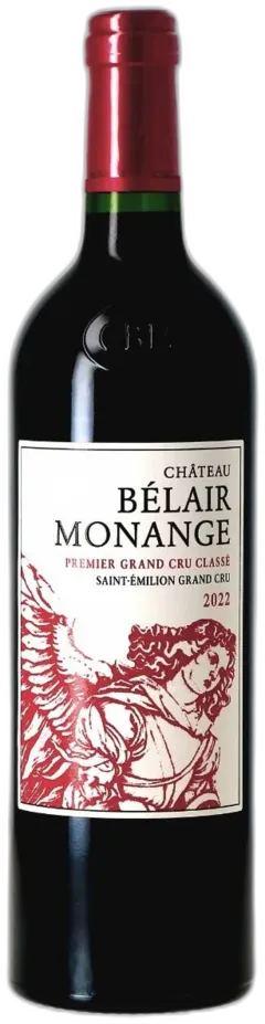 vue du vin Château Bélair Monange 2022