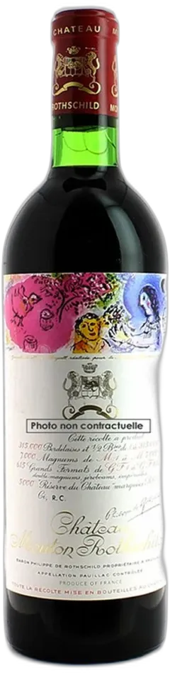 illustration du vin Château Mouton Rothschild, 2014