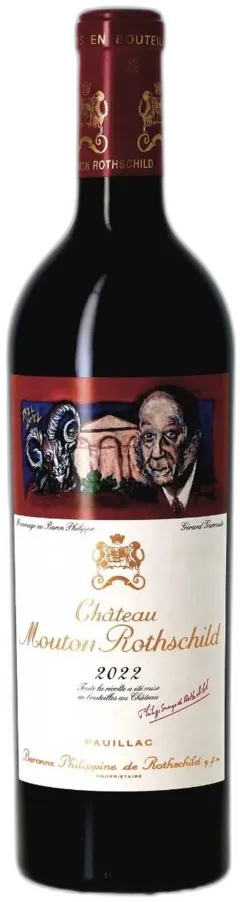 photo du vin Château Mouton Rothschild 2022