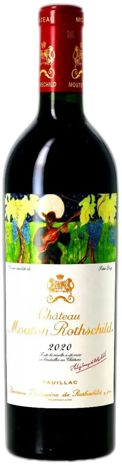 photo du vin Château Mouton Rothschild, 2020
