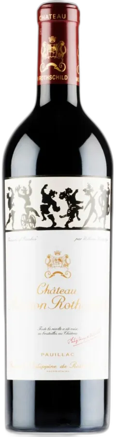 vue du vin Château Mouton Rothschild, 2016