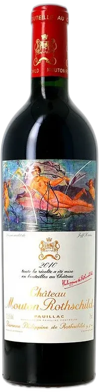 photo du vin Château Mouton Rothschild, 2010