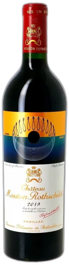 photo du vin Château Mouton Rothschild, 2019