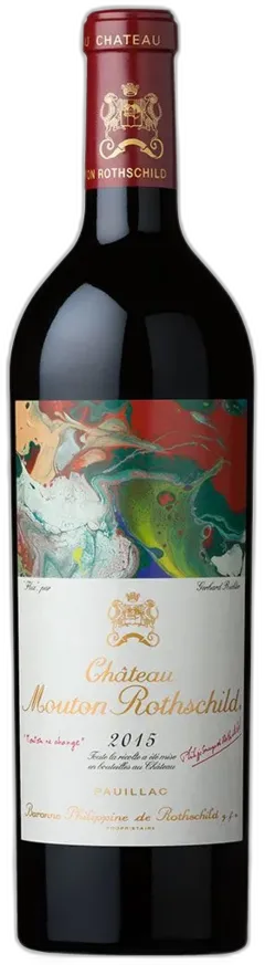 photo du vin Château Mouton Rothschild, 2015