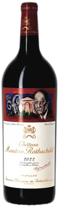 photo du vin Château Mouton Rothschild 2022