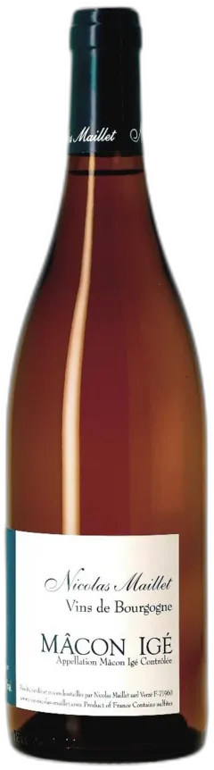 photo du vin Nicolas Maillet, Mâcon-Igè, 2021