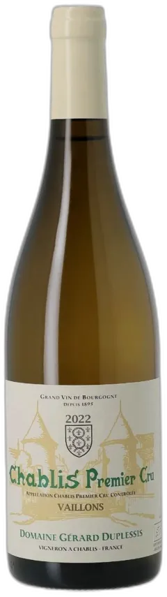 image du vin Gérard Duplessis Premier Cru Vaillons 2022