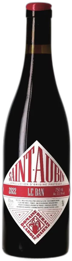 photos du vin Domaine Derain, le Ban, Saint Aubin 2022