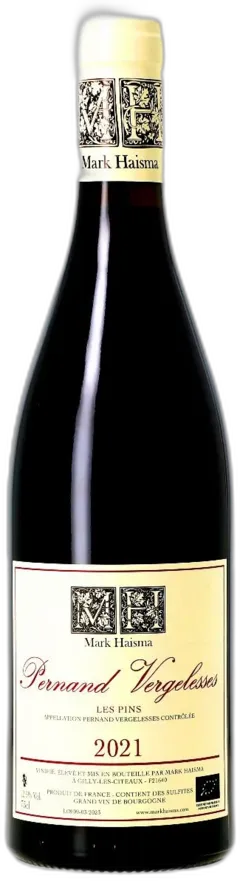 photos du vin Mark Haisma, Pernand-Vergelesses, les Pins, 2021