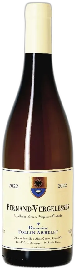 photo du vin Domaine Follin-Arbelet, Village, Pernand-Vergelesses 2022