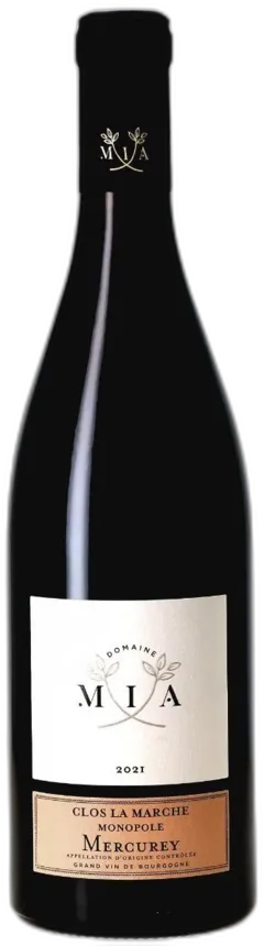 aperçu du vin Domaine Mia Clos de la Marche 2021