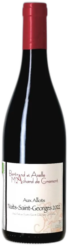 vue du vin Bertrand et Axelle Machard de Gramont, les Barreaux, 2021