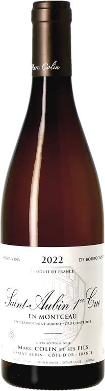 photo du vin Marc Colin et Fils, Saint-Aubin Premier Cru en Montceau 2022