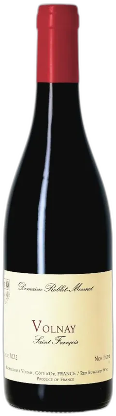 vue du vin Domaine Roblet-Monnot, Volnay Village 2022