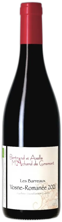 vue du vin Bertrand et Axelle Machard de Gramont, les Barreaux, 2021