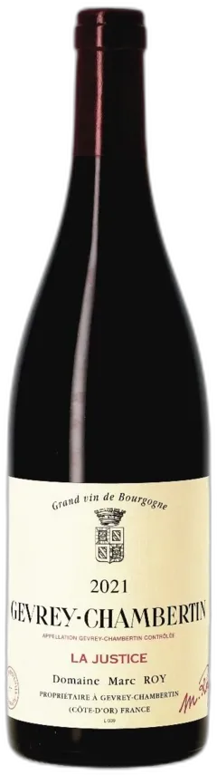 photo du vin Domaine Marc Roy, la Justice 2021