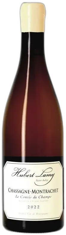 photo du vin Hubert Lamy, Chassagne-Montrachet le Concis du Champs, 2021