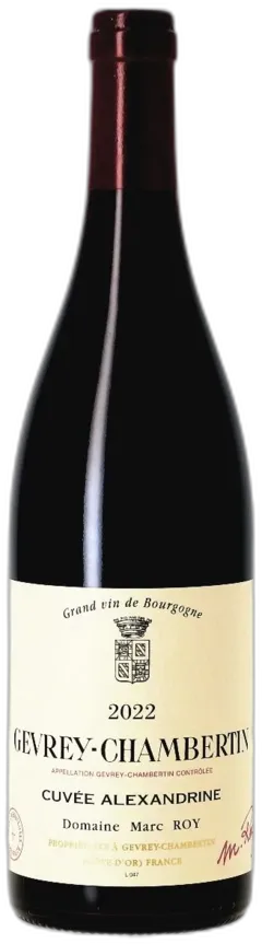 photo du vin Domaine Marc Roy, Cuvée Alexandrine 2022