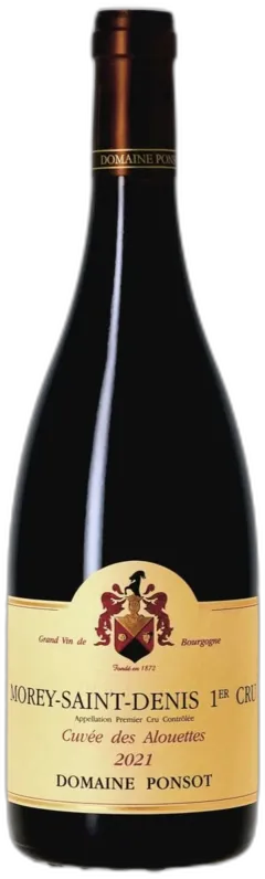 image du vin Domaine Ponsot, Cuvée des Alouettes, 2021