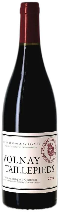 capture du vin Domaine Marquis d’Angerville Premier Cru Taillepieds 2022