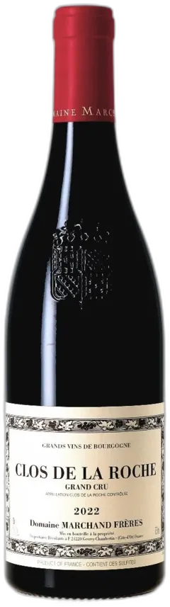 photo du vin Domaine Marchand Frères, Clos de la Roche Grand Cru 2023