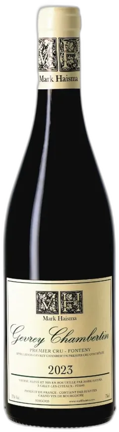 photo du vin Mark Haisma Premier Cru Fonteny 2023