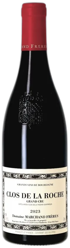 photo du vin Domaine Marchand Frères, Clos de la Roche Grand Cru 2023