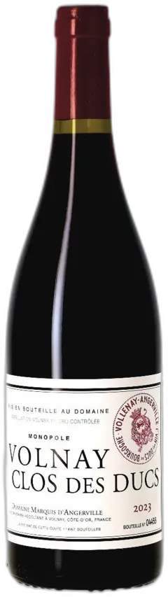 image du vin Domaine Marquis d’Angerville, Premier Cru Clos des Ducs 2023
