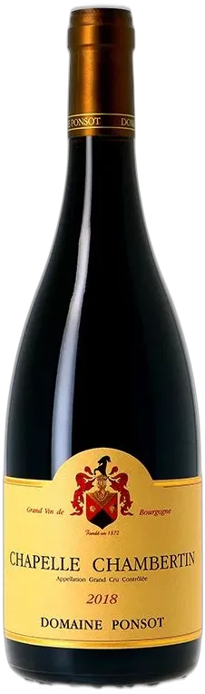 capture du vin Domaine Ponsot Chapelle Chambertin 2018